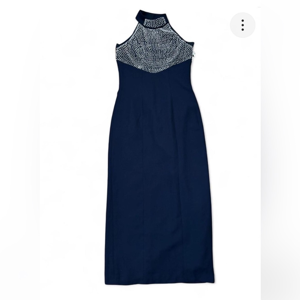 Elegant Navy Blue Women’s Dress
